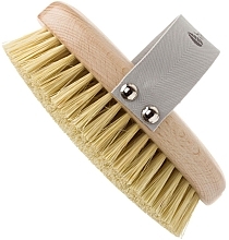 Natural Brush with Detachable Handle - Hydrea London Professional Spa Dry Body Brush + Detachable Hand — photo N2