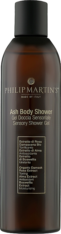 Shower Gel with Frankinscense Scent - Philip Martin's Ash Body Shower — photo N1