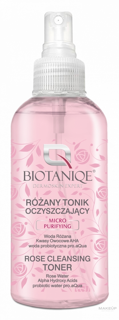 Cleansing Face Toner - Biotaniqe Rose Cleansing Toner — photo 150 ml