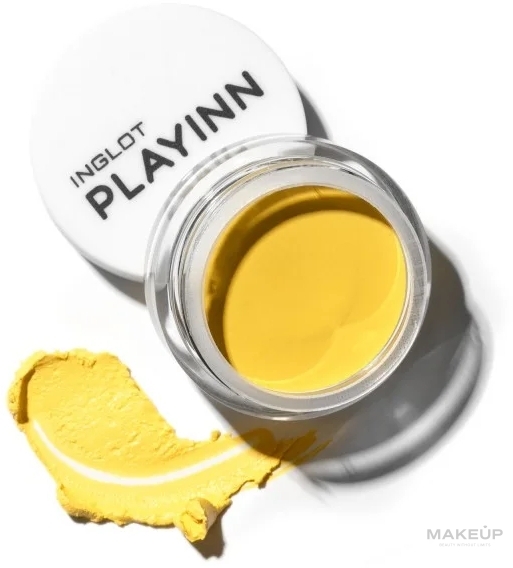 Waterproof Gel Eyeliner - Inglot Playinn Waterproof Gel Eyeliner — photo 50 - Yellow Flow