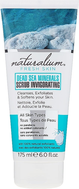 Body Peeling Detox - Naturalium Fresh Skin Dead Sea Minerals — photo N1