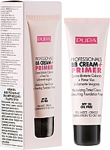 Fragrances, Perfumes, Cosmetics Moisturizing & Soothing BB Cream + Primer - Pupa BB Cream + Primer For Combination To Oily Skin