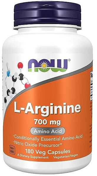 Amino Acid 'L-Arginine', 700 mg - Now Foods L-Arginine — photo N1