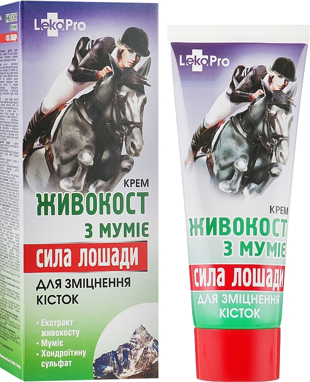 Horse Power Cream with Larkspur & Mummy - LekoPro — photo N1