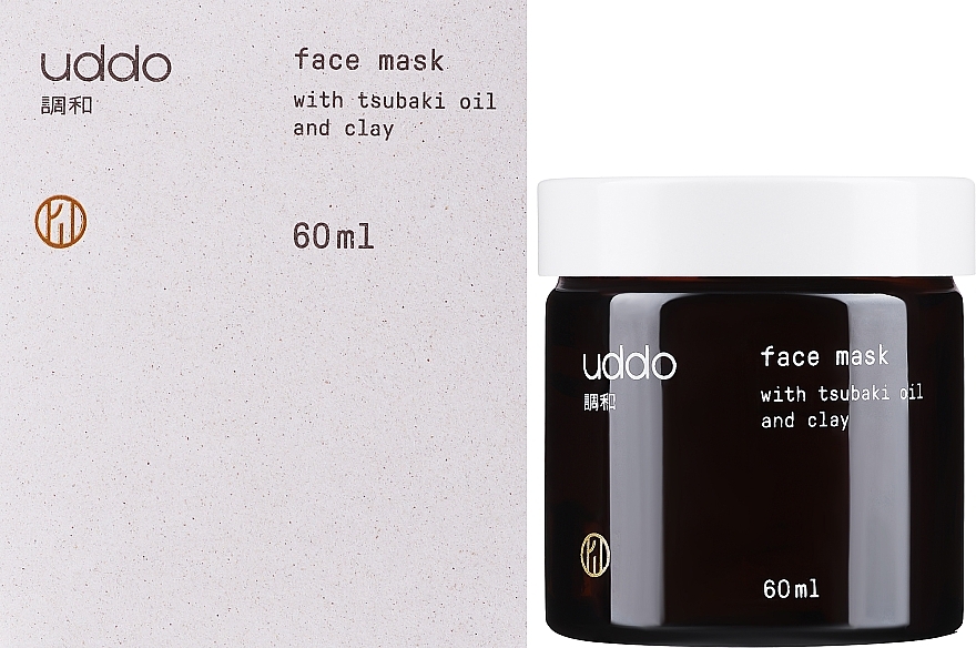 Tsubaki & Clay Face Mask - Uddo Face Mask With Tsubaki Oil And Clay — photo N1