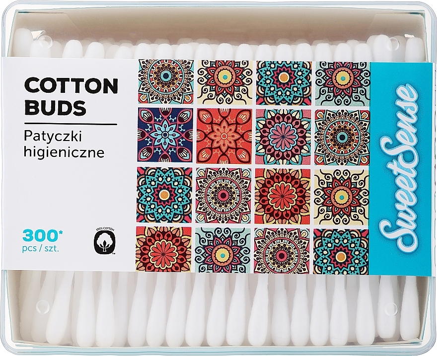 Cotton Buds in Rectangular Box - Cleanic SweetSense Cotton Buds — photo N3