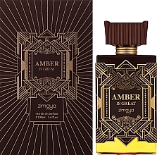 Zimaya Amber Is Great - Eau de Parfum — photo N1