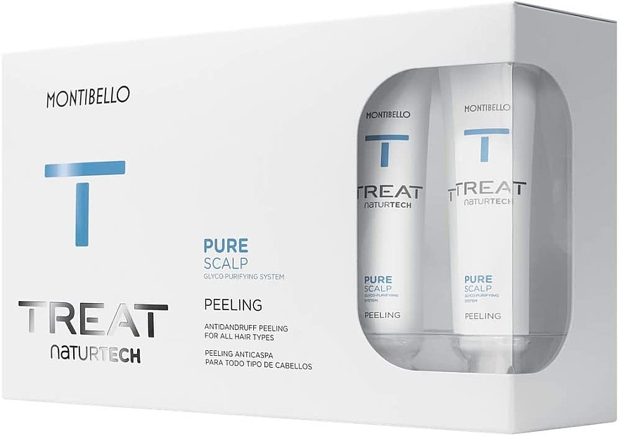 Set - Montibello Treat Naturtech Pure Scalp Peeling (serum/10x20ml) — photo N1