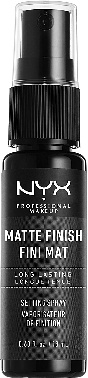 Mattifying Makeup Spray-Fixator - Matte Makeup Setting Spray — photo N3