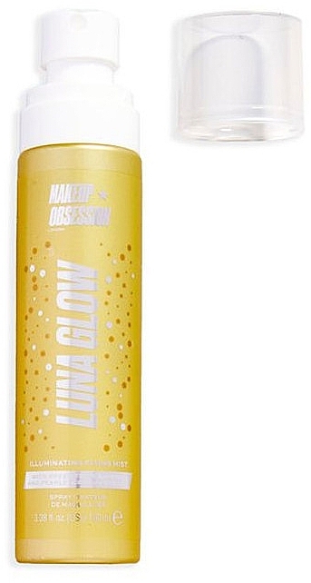 Face Setting Spray-Illuminazer - Makeup Obsession Luna Glow Fixing Spray — photo N1