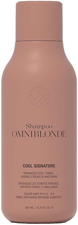 Cold Blonde Shampoo - Omniblonde Cool Signature Shampoo — photo N2