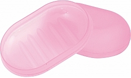 Fragrances, Perfumes, Cosmetics Travel Soap Dish, pink - Disna Pharma