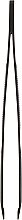 Tweezers 9cm, black - Pollie — photo N19