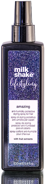 Hair Spray - Milk Shake Lifestyling Amazing Anti-Humidity Protective Styling Spray For Hair — photo N1