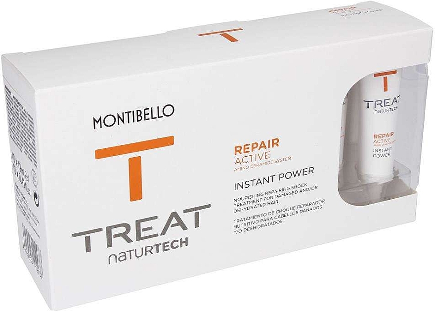 Hair Repair Treatment - Montibello Treat NaturTech Repair Active Instant Power — photo N2