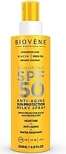 Fragrances, Perfumes, Cosmetics Body Lotion - Biovene Sun Protection Milky Spray SPF50