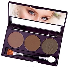 Fragrances, Perfumes, Cosmetics Compact 3-Color Eyeshadow - Latuage Cosmetic Smart Touch