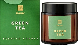 Natural Soy Candle with Green Tea Scent - HiSkin Home — photo N2