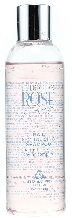 Repair Shampoo - Bulgarian Rose Signature Spa Hair Revitalizing Shampoo — photo N1