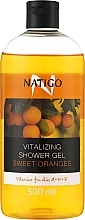 Energizing Shower Gel "Sweet Oranges" - Natigo Vitalizing Shower Gel Sweet Oranges — photo N3