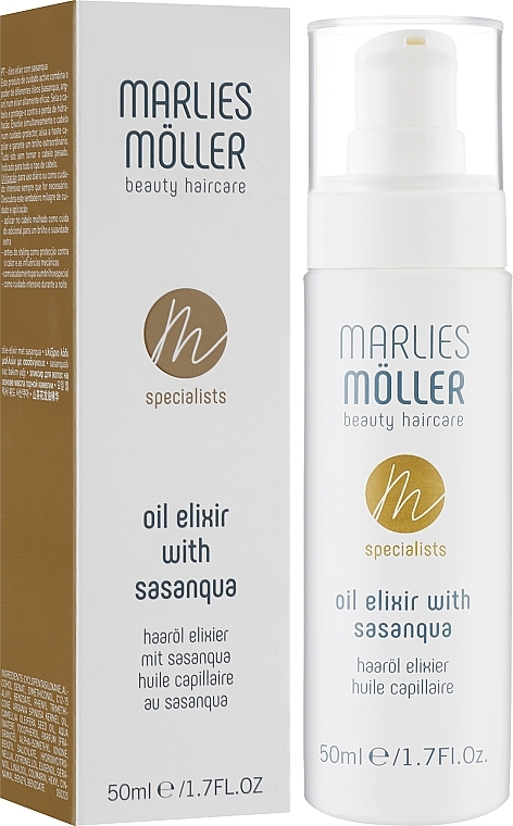 Hair Elixir - Marlies Moller Specialist Oil Elixir with Sasanqua — photo N2