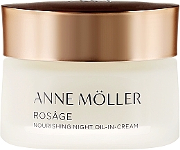 Fragrances, Perfumes, Cosmetics Night Face Cream - Anne Moller Rosage Night Oil In Cream (sample) 	