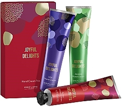 Fragrances, Perfumes, Cosmetics Set - Oriflame Joyful Delights Hand Cream Trio (hand/cr/3x30ml)