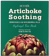 Soothing Hydro Gel Face Mask with Artichoke Extract - Petitfee&Koelf Artichoke Soothing Face Mask — photo N3