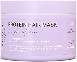 Fragrances, Perfumes, Cosmetics Protein Mask for Low Porosity Hair - Trust My Sister Low Porosity Hair Protein Mask