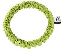 Fragrances, Perfumes, Cosmetics Narrow Fabric Hair Band CM7500, green - Janeke Small Elastic Scrunchie