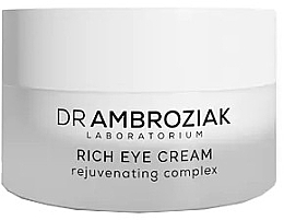 アイクリーム - Dr Ambroziak Laboratorium Rich Eye Cream	 — photo N1