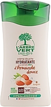 Shower Cream Gel "Sweet Almond" - L'Arbre Vert Cream Shower Gel — photo N1