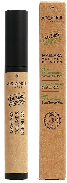 Mascara - Arcancil Paris le Lab Vegetal Mascara Volume & Definition — photo N1