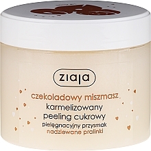 Fragrances, Perfumes, Cosmetics Sugar Body Peeling "Chocolate Praline" - Ziaja Sugar Body Peeling