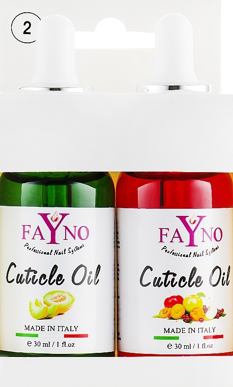 Cuticle Oil Set #2 "Melon + Fruit Mix" - Fayno Cuticle Oil — photo N1