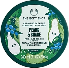 Fragrances, Perfumes, Cosmetics Pear Body Scrub - The Body Shop Pears & Share Body Scrub