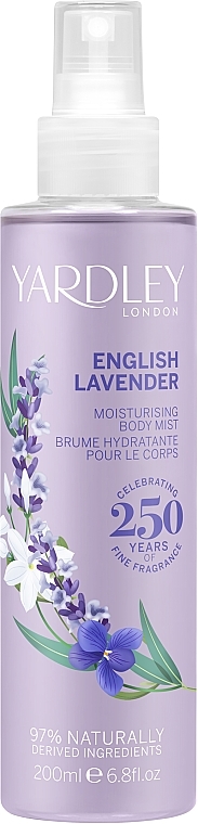 Body Spray - Yardley English Lavender Moisturising Fragrance Body — photo N1