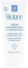 Fragrances, Perfumes, Cosmetics Nourishing and Moisturizing Baby Cream - Biolane Baby Nourishing and Moisturizing Cream