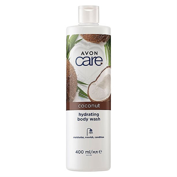 Moisturising Body Wash Milk-Gel with Coconut Oil - Avon Care Coconut Hydrating Body Wash — photo N2