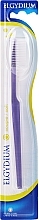 Fragrances, Perfumes, Cosmetics Classic Soft Toothbrush, purple - Elgydium Classic Soft Toothbrush