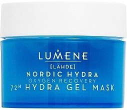 Fragrances, Perfumes, Cosmetics Hydrating and Regenerating Oxygen Face Mask - Lumene Nordic Hydra 72H Gel Mask (mini)