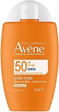 Sunscreen Fluid - Avene Eau Thermale Ultra Fluid SPF 50 — photo N1