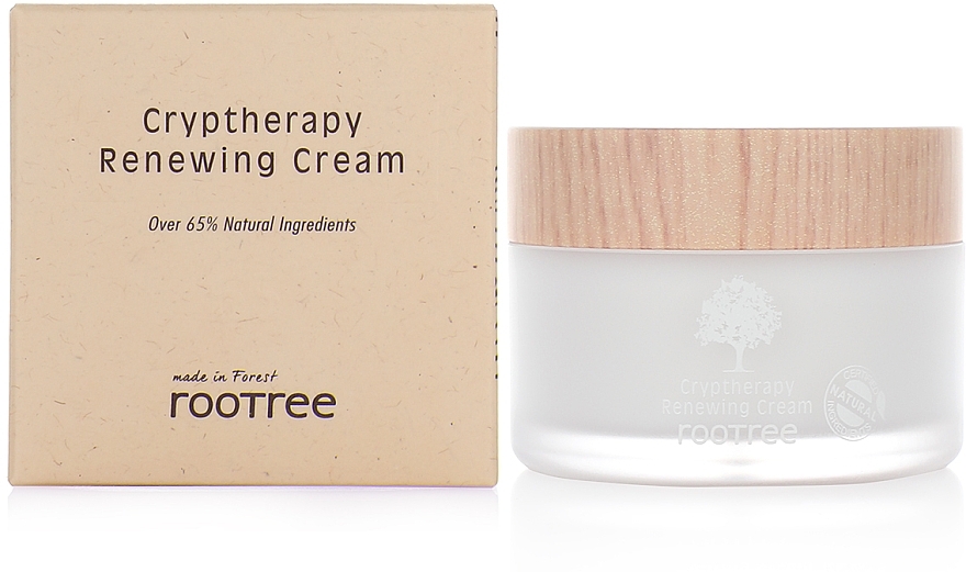 Renewing Face Cream - Rootree Cryptherapy Renewing Cream — photo N1