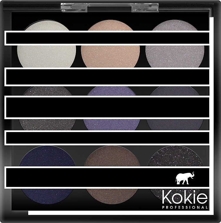 Eyeshadow Palette - Kokie Professional Eyeshadow Palette — photo N1