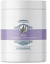 Fragrances, Perfumes, Cosmetics Iodide-Bromine Bath Salt with Lavender Oil - Optima Natura With Lavender Oil Salt Calm