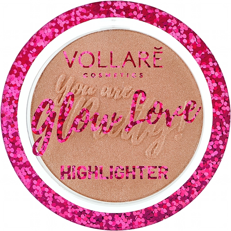 Highlighter - Vollare Glow Love Highlighter (01 -Cinnamon Rolls) — photo N2