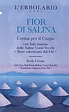 GIFT! Salty Breeze Body Cream - L'Erbolario Fior Di Salina Body Cream — photo N1