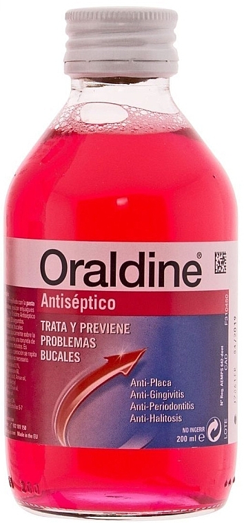 Antiseptic Mouthwash - Oraldine Antiseptico — photo N1