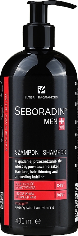 Men Anti Hair Loss Shampoo - Seboradin Men Hair Loss Shampoo — photo N3
