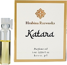 GIFT Pefrume Oil (sample) - Hrabina Rzewuska Katara (sample) — photo N1